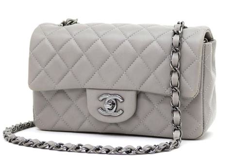 chanel stofftasche grau|chanel lambskin bag.